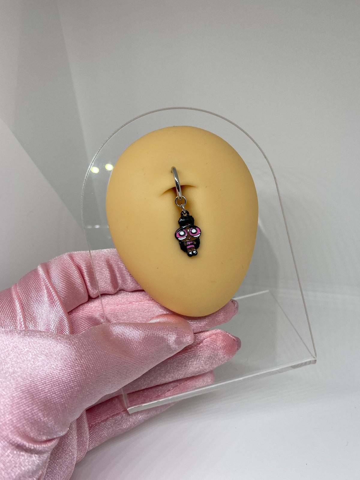 Powerpuf Fake Belly Ring