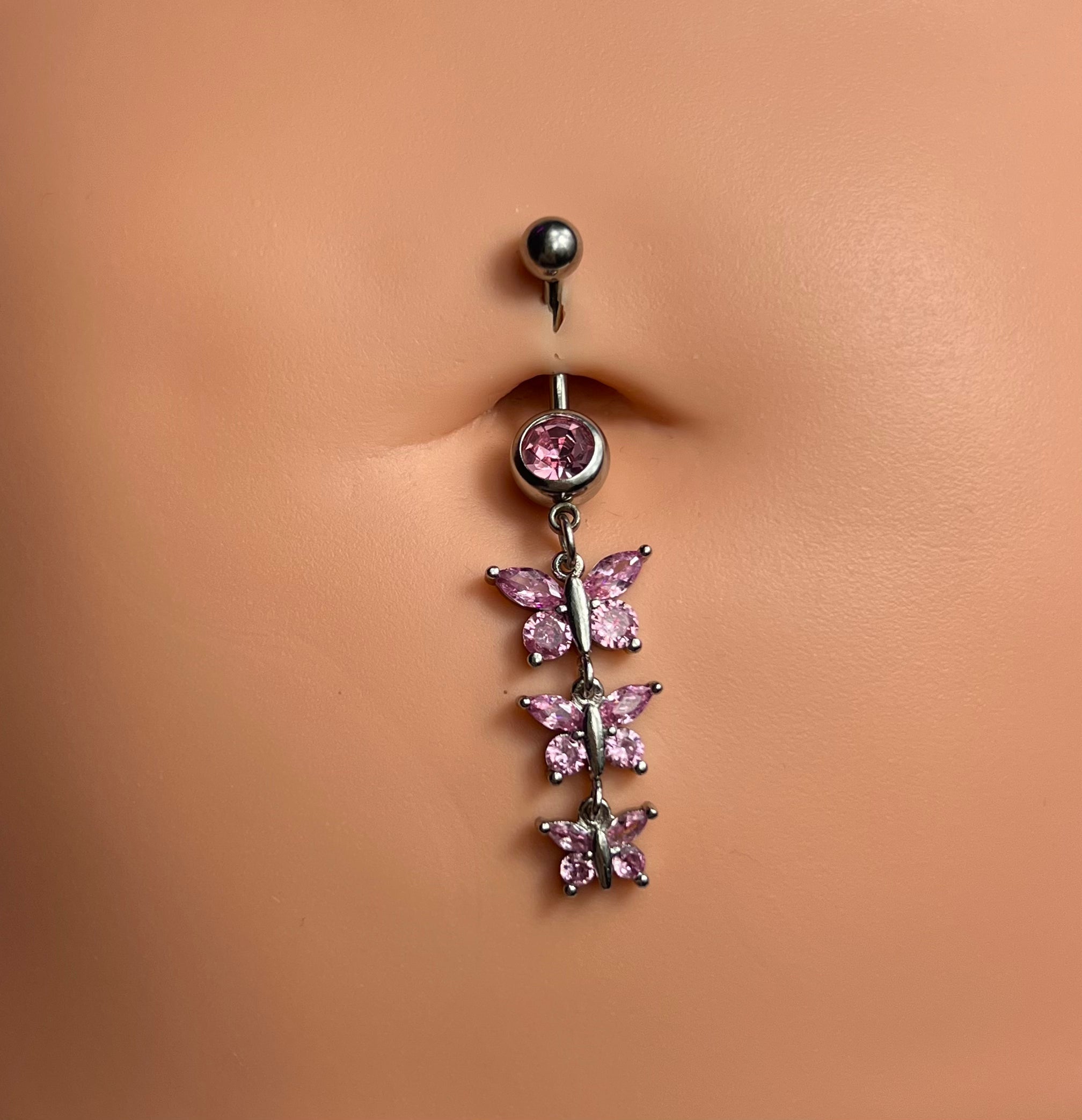 Lila Belly Ring