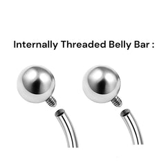 Extra Belly Ring Balls 10-Pack