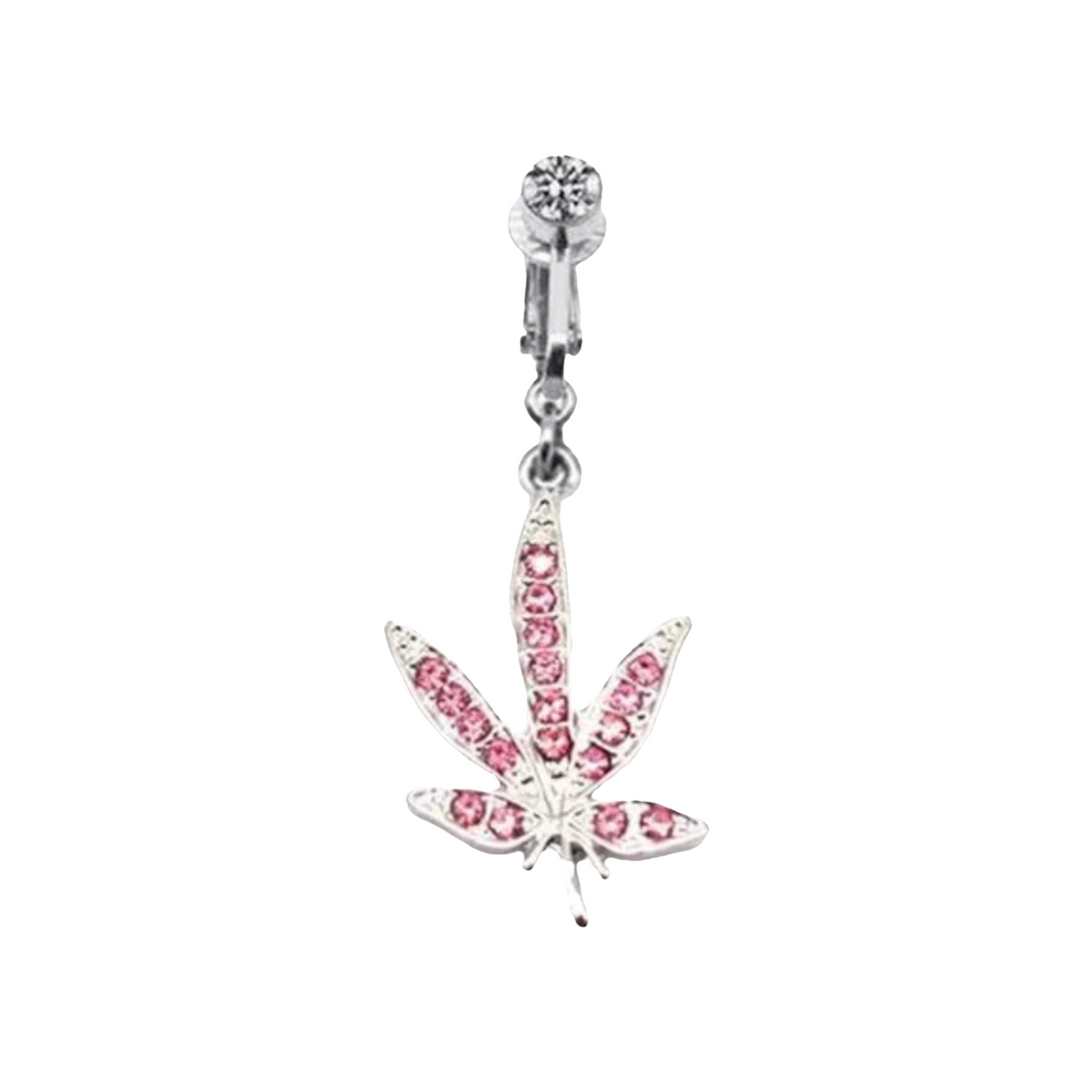 420 Clip On Belly Ring