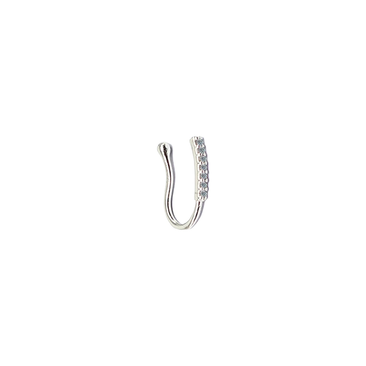 Fake Bling Nose Cuff