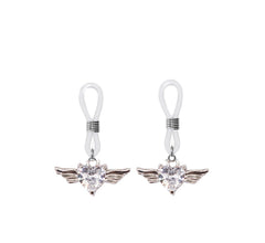 Fake Angel Nipple Rings