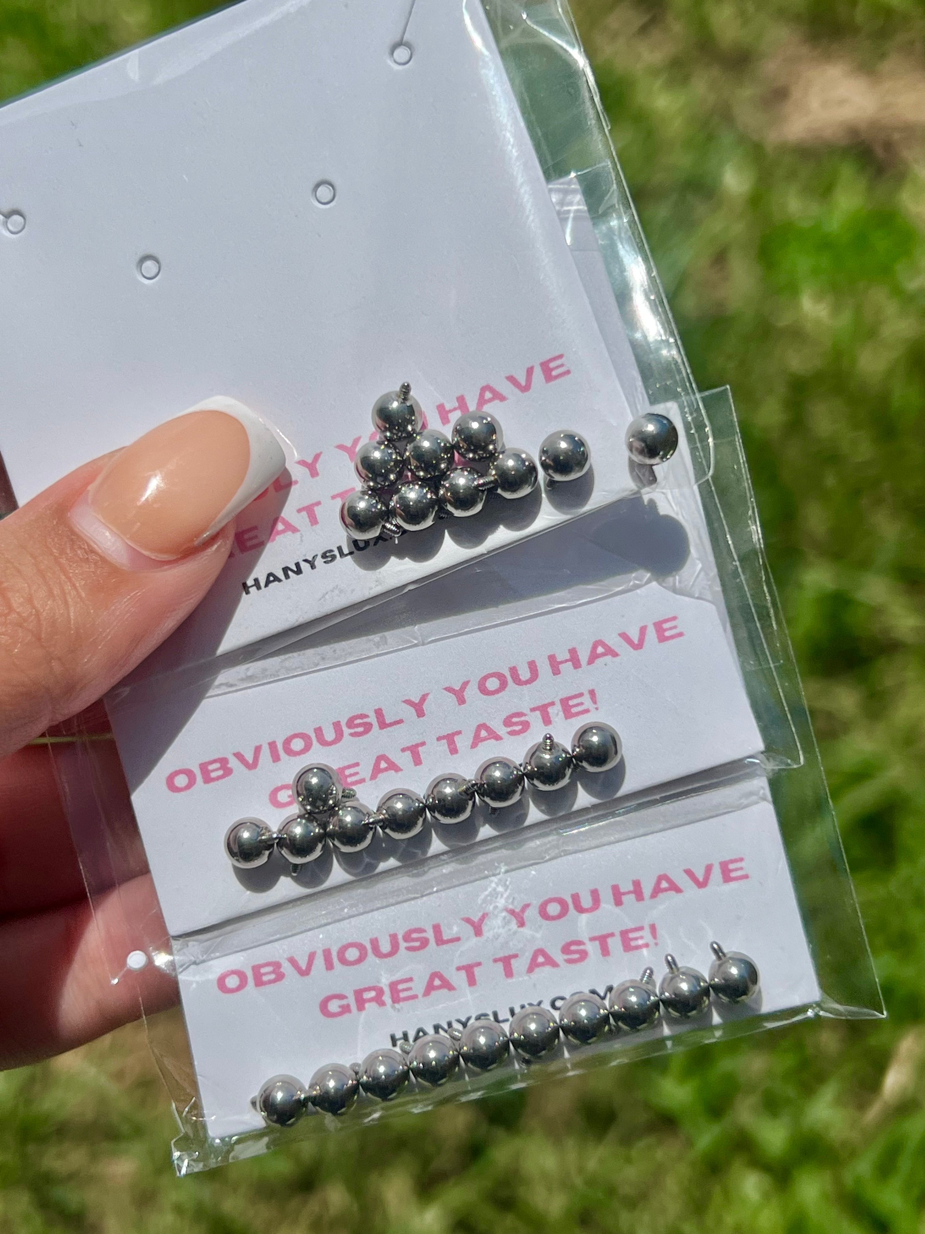 Extra Belly Ring Balls 10-Pack